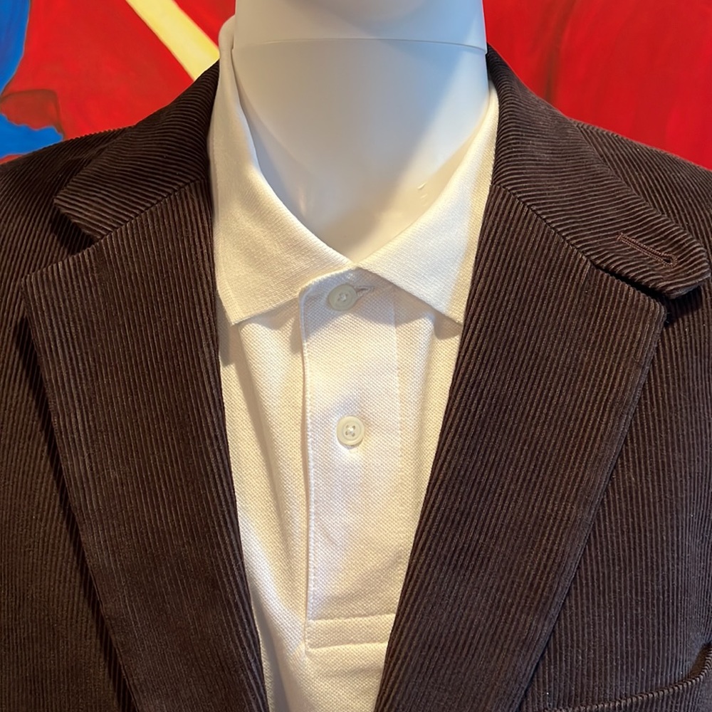 Tommy Hilfiger Mens Tailored Corduroy Coat #391 - Picture 3 of 11